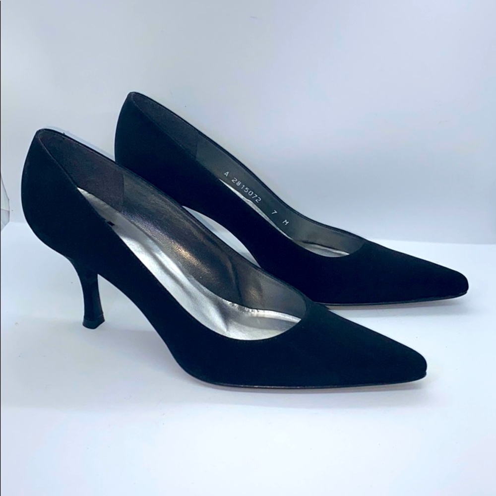 Stuart Weizmann Matte Satin Heels - image 3